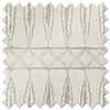 Nazca, Ivory - Twist&Fit Roman Blind